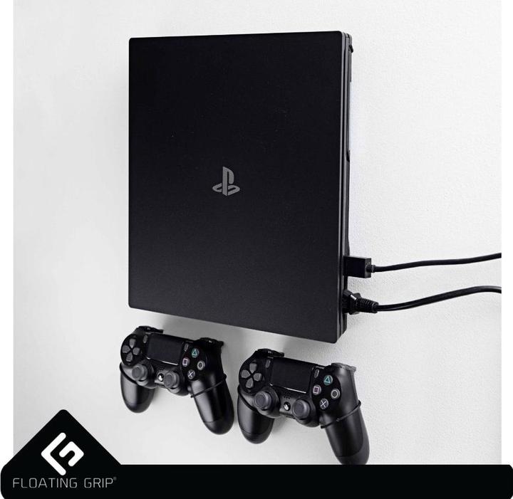Actual product image Floating Grip Playstation 4 Pro and Controller Wall Mount (PS4)