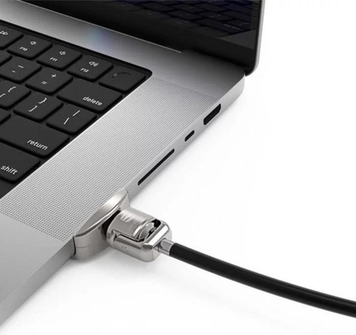 Actual product image Maclocks Ledge adapter for 2022 M1 MacBook Pro 16" + Keyed Cable Lock