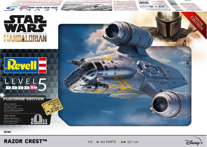 Image du produit Revell The Mandalorian : Razor Crest "Édition Platinum