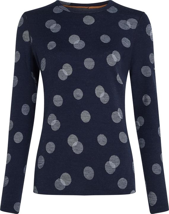 Icebreaker 260 Vertex Crewe Falling Flakes