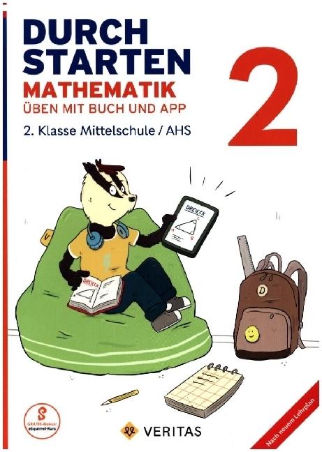 Actual product image Durchstarten Mathematik 2. Üben mit Buch und App (German, Markus Olf, 2024)