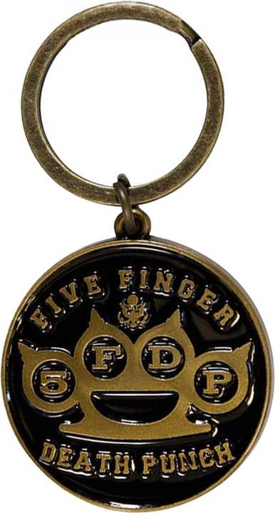Actual product image Five Finger Death Punch Knuckle Duster Keyring