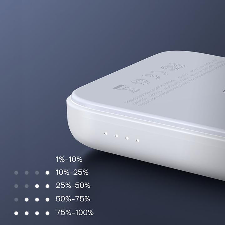 Actual product image Joyroom Mini Magnetic Wireless Powerbank (20W) (10000 mAh, 20 W, 15 Wh)