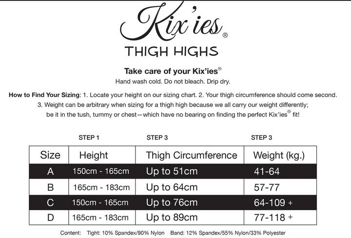 Produktbild Kix'ies Ashley - Thigh High (L)