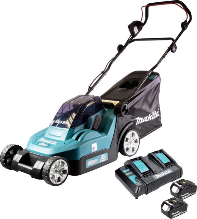 Produktbild Makita Akku-Rasenmäher DLM382CM2 (Akkubetrieb)