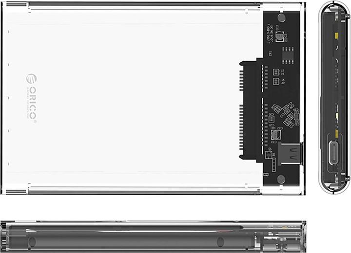 Produktbild Orico Other Computer Accessory 2139C3 2.5" HDD/SSD USB-C 5Gb/s Disk Drive - Transparent (2.5")