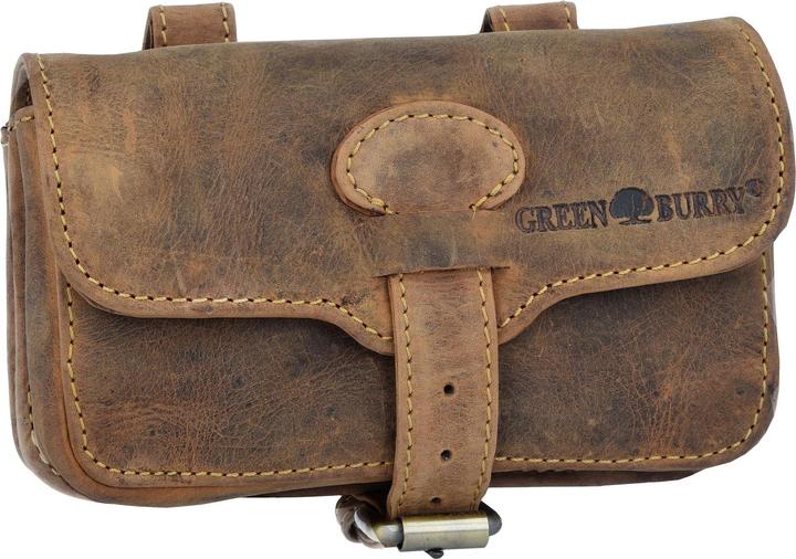 Immagine prodotto Greenburry Borsa da cintura militare vintage in pelle 16 cm