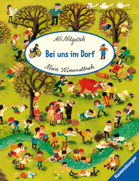 Produktbild Ravensburger Mein Wimmelbuch: Bei uns im Dorf (Deutsch, Ali Mitgutsch, 2023)