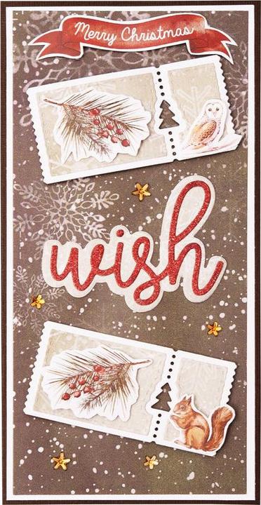 Immagine prodotto art by marlene Cutting Dies "Christmas Ticket" Essentials