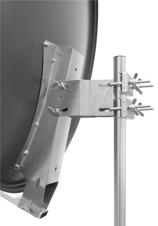 Actual product image Goobay 80 cm aluminum satellite mirror (Parabolic antenna, 38.80 dB, DAB/ DAB+, WiMAX)
