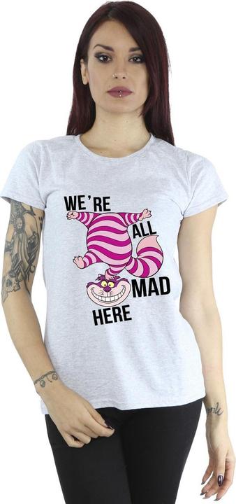 Image du produit Disney - T-shirt ALICE IN WONDERLAND ALL MAD HERE - Femme (S)