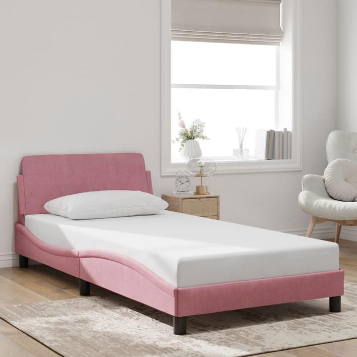 Immagine prodotto VidaXL Struttura letto con testiera in velluto (100 x 200 cm)