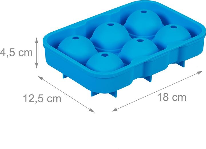 Actual product image Relaxdays 2x ice cube mould