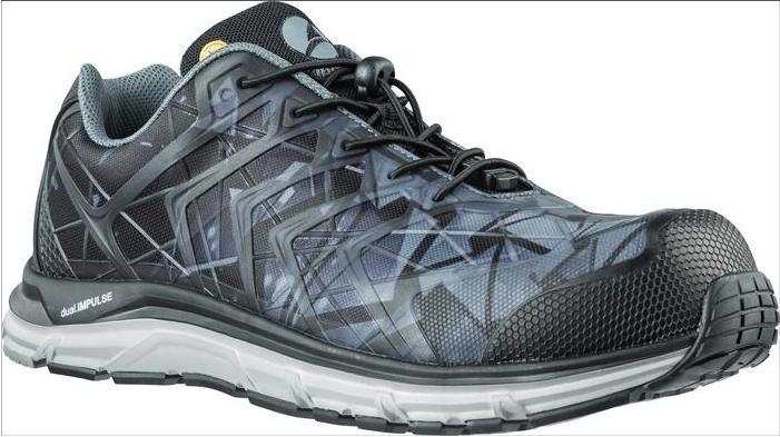 Albatros Scarpa di sicurezza ENERGY IMPULSE Grey Low taglia 41 grigio/nero S1P ESD HRO SRC EN ISO 20345 (S1P, 41)