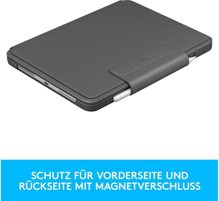 Produktbild Logitech Slim Folio Pro (CH, iPad Pro 11 2022 (4. Gen), iPad Pro 11 2021 (3. Gen), iPad Pro 11 2018 (1. Gen), iPad Pro 11 2020 (2. Gen))