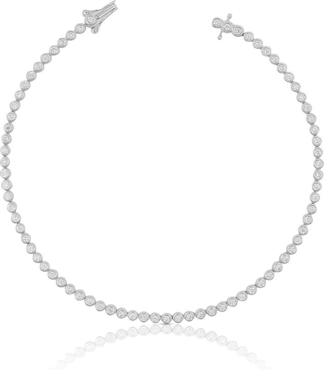 Muau Bracelet (17 cm, 750/18K Weissgold)