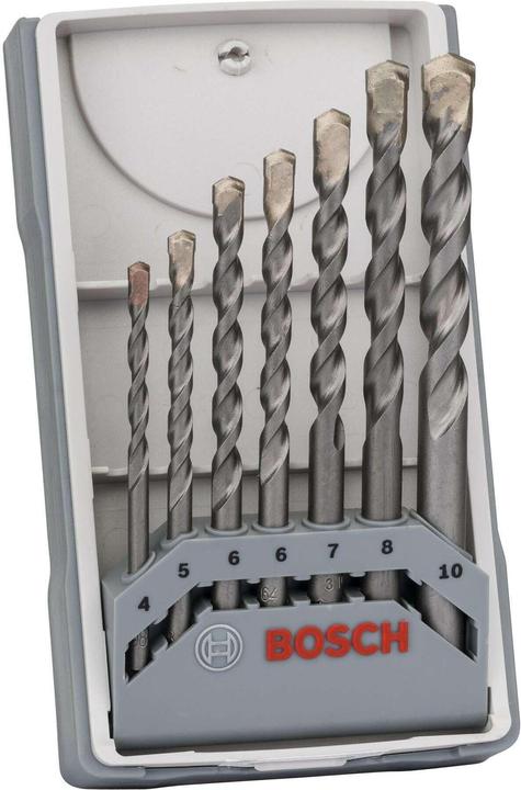 Produktbild Bosch Professional Zubehör 7-tlg. CYL-3 Betonbohrer-Set, 4/5/6/6/7/8/10 mm (4 mm, 5 mm, 6 mm, 7 mm, 8 mm, 10 mm)