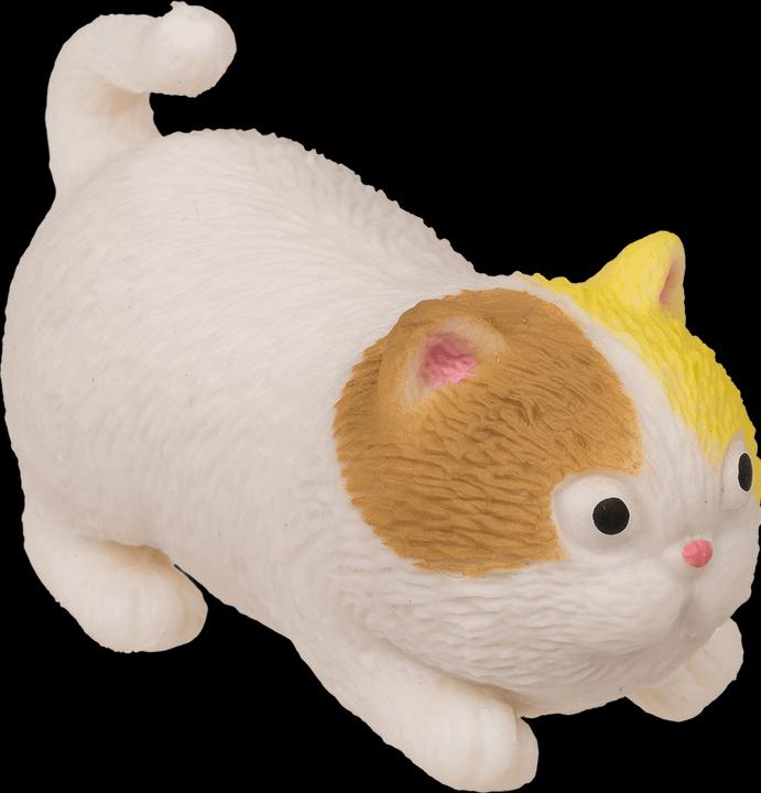 Actual product image Out of the blue Anti stress stretch animal cat white (6 cm)