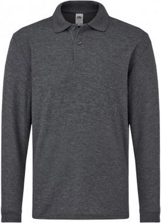 Fruit of the Loom Langarm Pique Polo Shirt