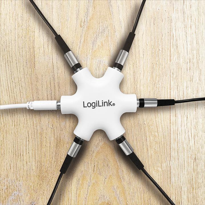 Produktbild LogiLink Audio Splitter (Klinkenadapter)