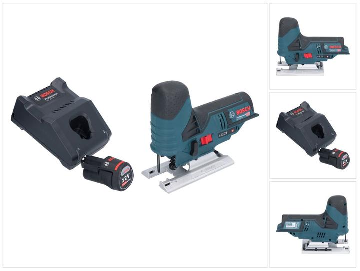 Image du produit Bosch Professional Bosch GST 12V-70 Professional Scie sauteuse sans fil 12 V 70 mm + 1x batterie 3,0 Ah + chargeur