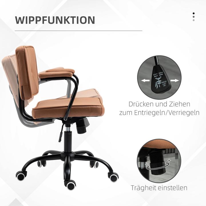 Actual product image Vinsetto Office chair with castors