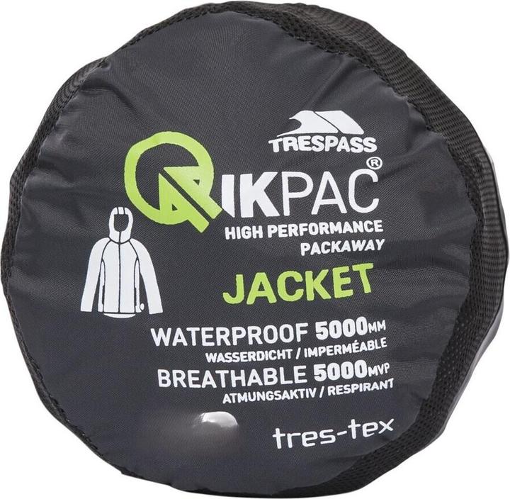 Actual product image Trespass QIKPAC X Unisex Shell Jacke (XS)