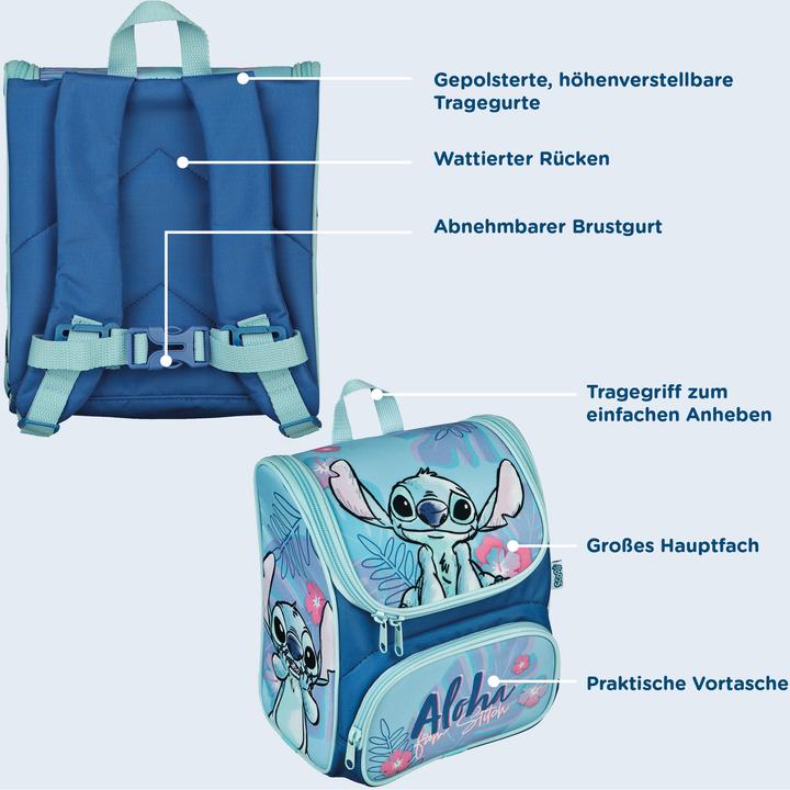 Produktbild Scooli Kindergartenrucksack CUTIE STLP8243 Lilo & Stitch