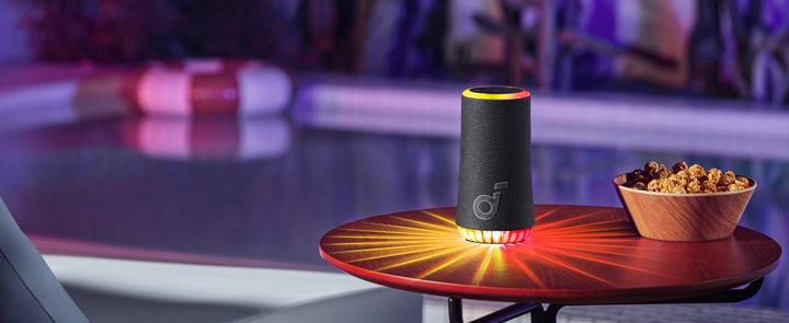 Actual product image soundcore Glow (18 h, Rechargeable battery operated, USB power delivery)