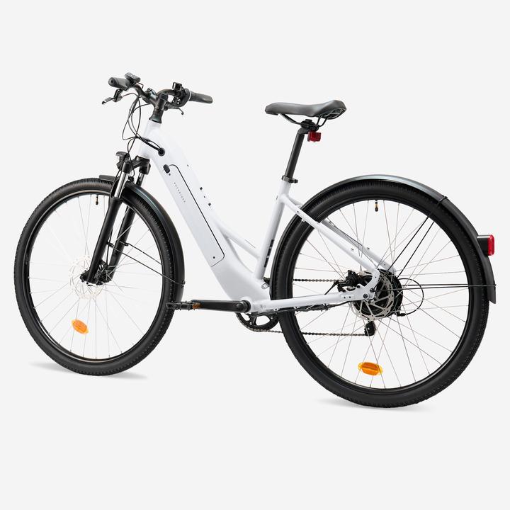 Actual product image Rockrider E-Bike Trekkingrad e-actv 100 niedriger Einstieg perlgrau