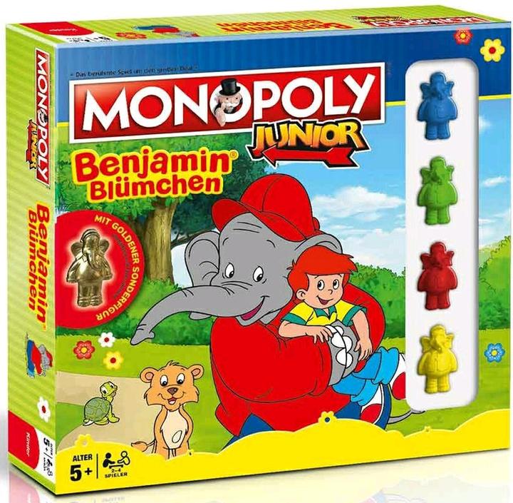 Actual product image Winning Moves Monopoly Junior Benjamin Blümchen Collectors Edition (German)