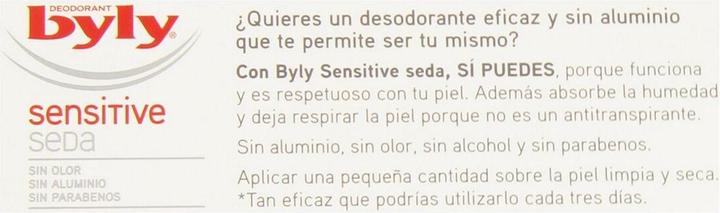 Immagine prodotto Byly Crema deo ORIGINALE sensitive 72 horas 25 ml (Roll-on, 25 ml)