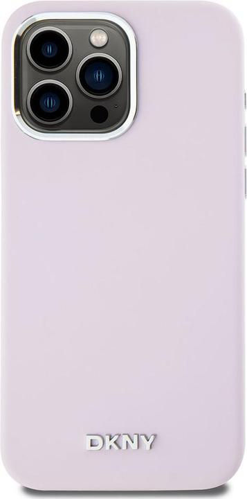 Immagine prodotto DKNY DKHMP15XSMCHLP iPhone 15 Pro Max 6,7" różowy/rosa hardcase Liquid Silicone Small Metal Logo Mag (Apple iPhone 15 Pro Max)
