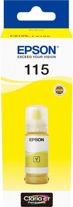 Image du produit Epson EcoTank 115 - 70 ml - jaune - Original - Encre de recharge (Y)