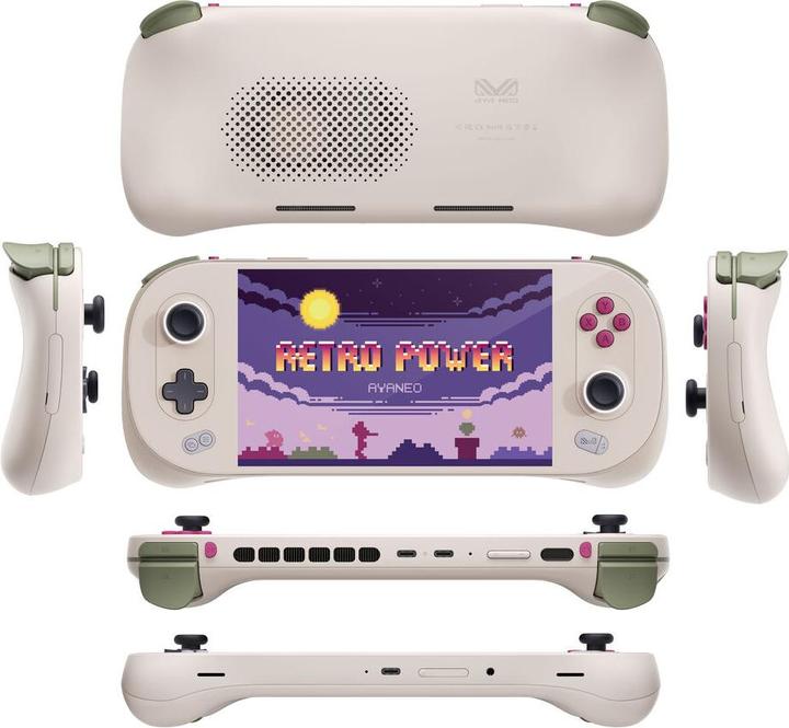 Produktbild Ayaneo 2S Handheld Konsole – 32 GB LPDDR5X, 2 TB SSD, Retro Power