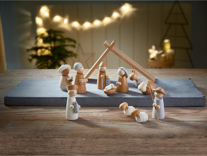 Actual product image Haba Christmas crib
