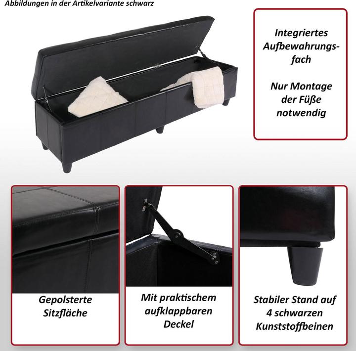 Actual product image MCW Kriens-XXL-B-K (180 cm)