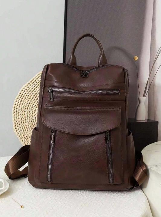 Produktbild Only-Bags.Store Casual Multifunktions-Frauen-Rucksack, All-Match-Reissverschluss Lagerung täglichen Rucksack