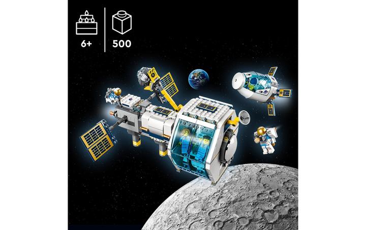 Productafbeelding LEGO Maanruimtestation (60349, LEGO Stad)