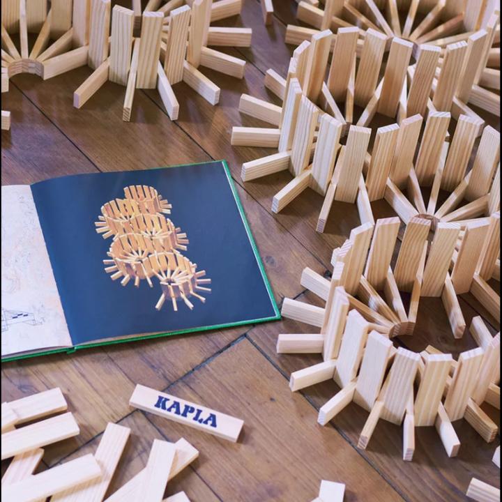 Actual product image Kapla Book 3 green (Multilingual)