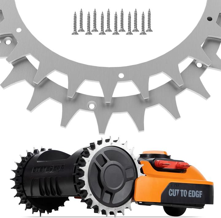 Image du produit Robo Claws Crampons pour robot de tonte Worx Landroid S et M (Herbicide, Garage pour tondeuse robot)