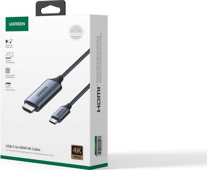 Produktbild Ugreen USB C – HDMI (1.50 m, HDMI)