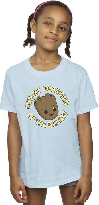 Image du produit - T-shirt AM GROOT CUTEST GUARDIAN - Fille (140, 146)