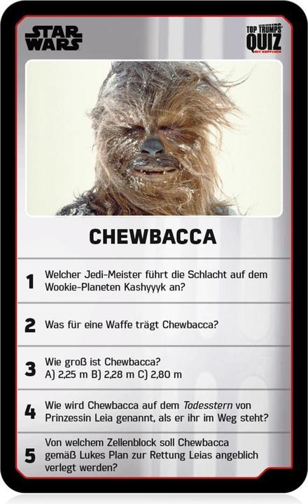 Actual product image Winning Moves Quiz: Star Wars (German)
