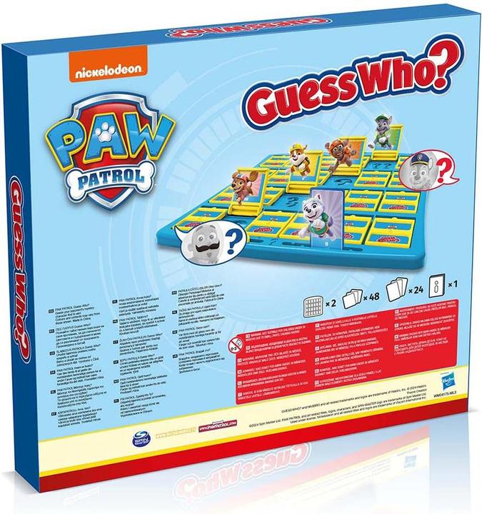 Actual product image Iello Guess Who Paw Patrol (Nordic + EN) (WIN5710) (English)