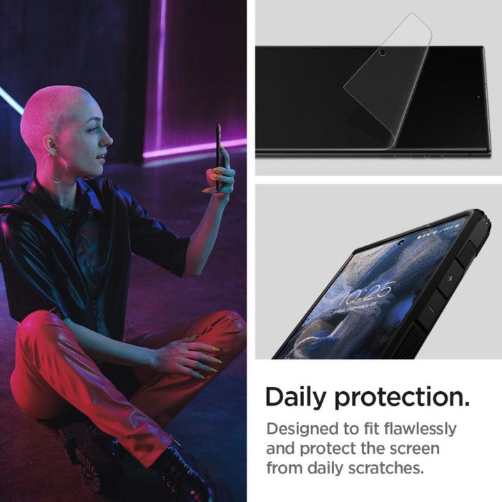 Actual product image Spigen Neo Flex (1 Piece, Samsung Galaxy S21)