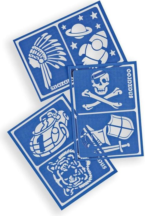 Produktbild Snazaroo Schablonen Jungen