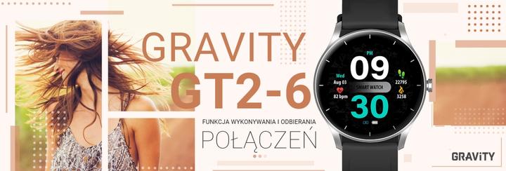 Produktbild Gravity Unisex GT2-6 – Bluetooth-Anrufe, individuelle Zifferblätter (sg019f)