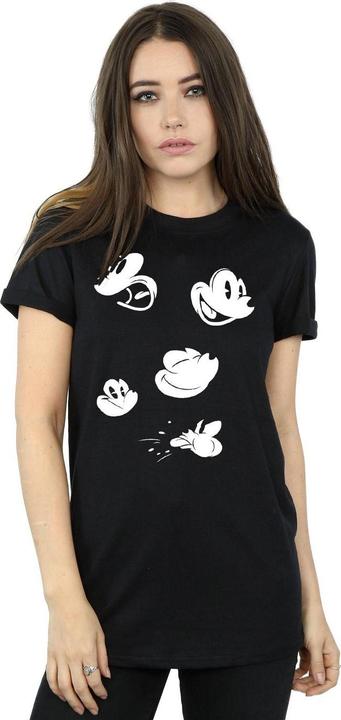 Immagine prodotto Disney Mickey Mouse Faces Maglietta Ampia Donna (L)
