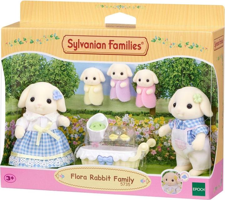 Actual product image Sylvanian Families Rabbit family